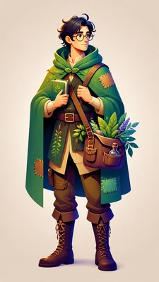Gradient Icon Design character design example