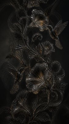 Smoked Glass phone case design example