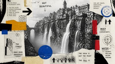 Fluxus Art Style concept art example