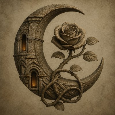 Romanesque Architecture tattoo design example