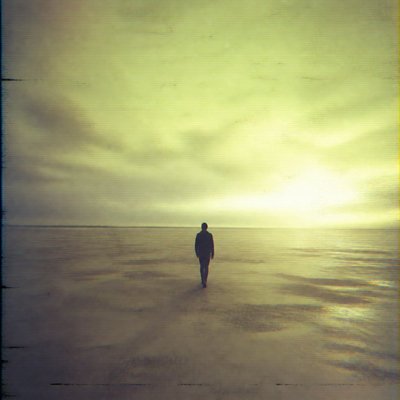 Creepy Liminal Art Style album cover example