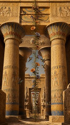 Ancient Egyptian Architecture phone case design example