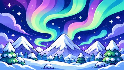 Chibi Anime Art Style banner example