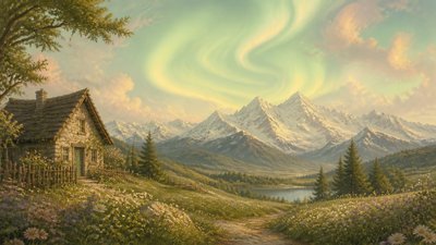 Cottagecore Aesthetic banner example