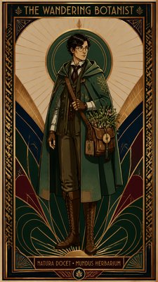 Art Deco Poster Design character design example