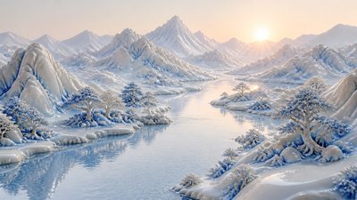 Porcelain Glaze desktop wallpaper example