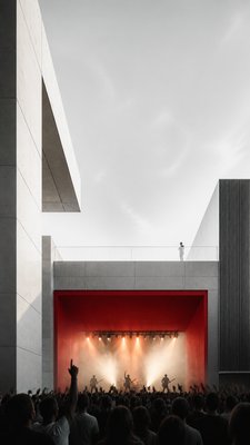 Modern Architecture Art flyer example