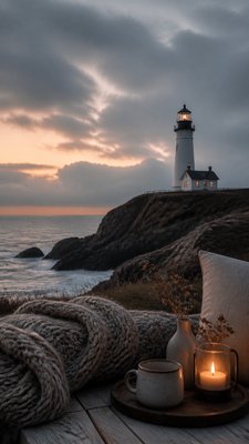 Hygge Aesthetic poster example