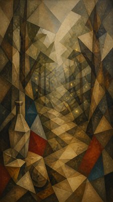 Cubist Still Life Art Style book cover example