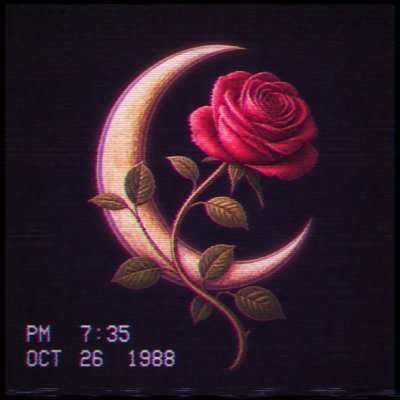 VHS Aesthetic tattoo design example