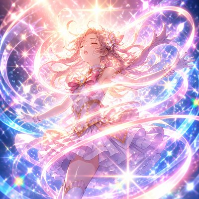 Magical Girl Transformation Sequence t-shirt design example