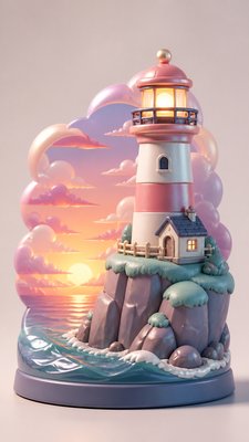 Blind Box Toy Art poster example