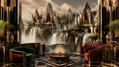 Art Deco Furniture Art concept art example