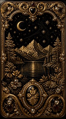 Victorian Jewelry Design phone wallpaper example