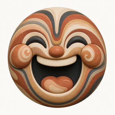 Nerikomi Ceramic Art Style Twitch emote example