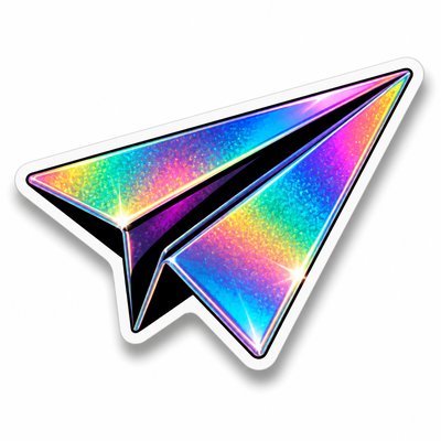 Holographic Sticker Design icon example