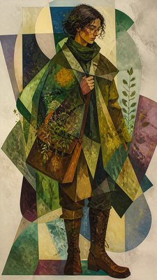 Abstract Still Life Art Style character design example