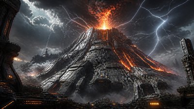 Mecha Sci-Fi Art YouTube thumbnail example