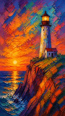 Fauvist Impressionism Art Style poster example