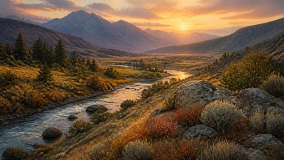 Wildlife Nature Art desktop wallpaper example