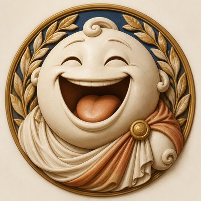 Ancient Greek Classical Art Style Twitch emote example