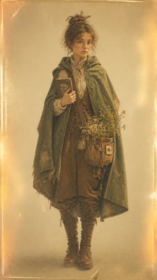 Nostalgiacore Aesthetic character design example