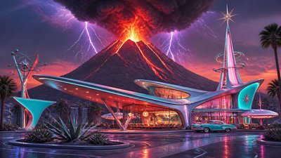 Googie Architecture YouTube thumbnail example