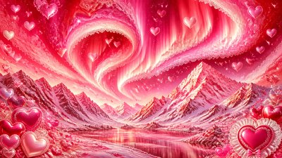 Lovecore Aesthetic banner example