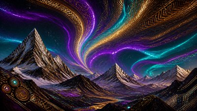 Afrofuturism Art Style banner example