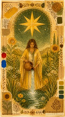 Art Hoe Aesthetic tarot card example