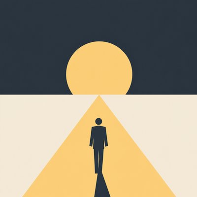 Minimalist Geometric Art album cover example
