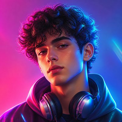 Digital Art Style Discord profile picture example