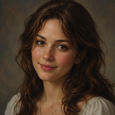 Photorealistic Figurative Art Style profile picture example