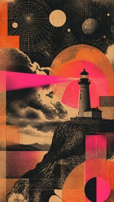 Retro-Futuristic Pop Surrealism poster