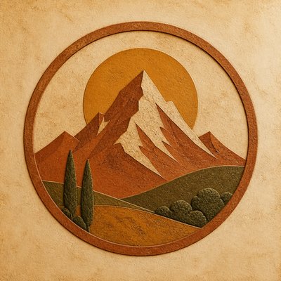 Tuscan Interior Design logo concept example