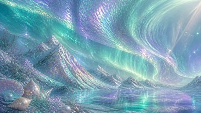 Mermaidcore Aesthetic banner example