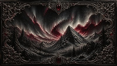 Gothic Jewelry Design banner example