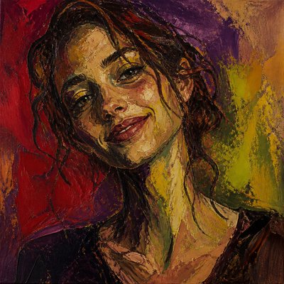 Expressionist Portrait Style profile picture example