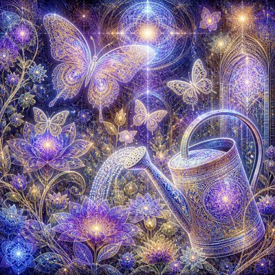 Visionary Art Style coloring page example