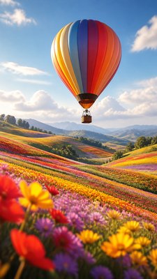 3D Rendered Digital Art Style greeting card example