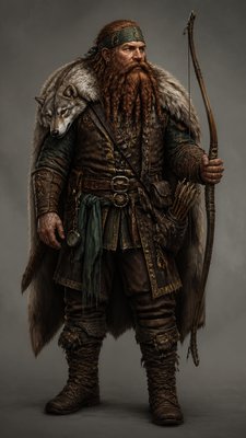 Piratecore Aesthetic tabletop character portrait example