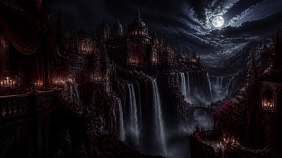 Vampirecore Aesthetic concept art example