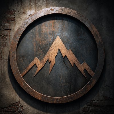 Industrial Interior Design logo concept example