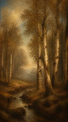 Renaissance Classical Art Style wall art print example