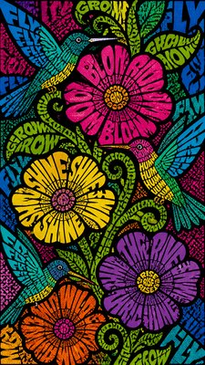 Typography Pop Art Style phone case design example