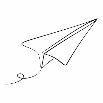 Minimalist Line Portrait Style icon example
