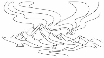 Single Line Minimalism Art Style banner example