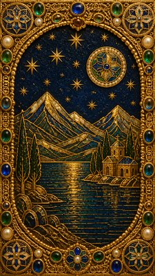 Byzantine Jewelry Design phone wallpaper example
