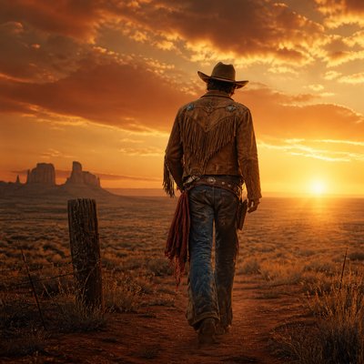 Cowboycore Aesthetic album cover example