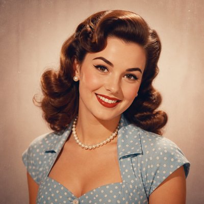 Vintage 50s Fashion Style profile picture example